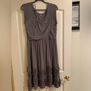 Great Garnet Hill Dress with Rosettes
